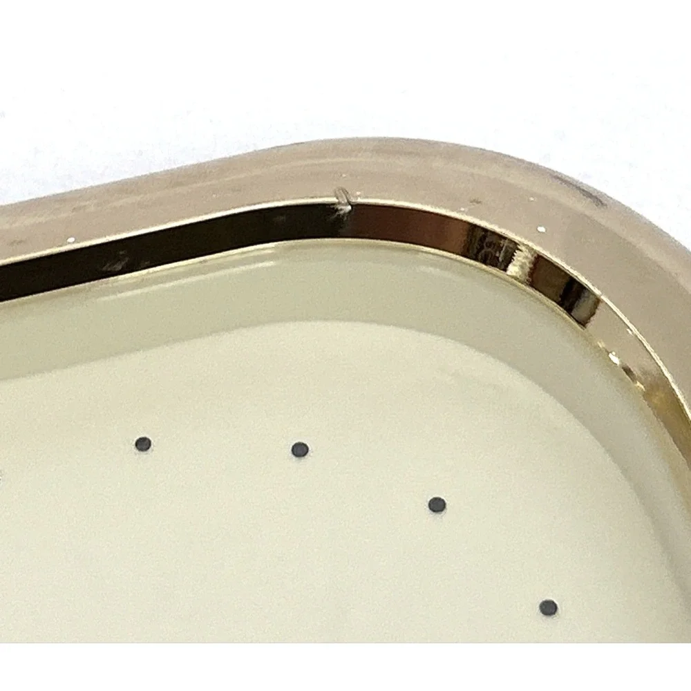 Vintage Seiko Quartz Wall Clock Gold Tone Frame QAF057G 10